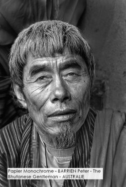 Papier Monochrome - BARRIEN Peter - The Bhutanese Gentleman - AUSTRALIE.jpg